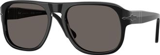 Persol PO3310S B95/B1 Mens Sunglasses Black Size 57