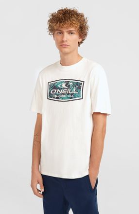 O'Neill T-Shirt ONEILL ONEILL GRAPHIC T-SHIRT, Herren, Gr. XXL, weiss (wei&szlig;), Single Jersey, Obermaterial: 100% Baumwolle, Rundhals, Shirts T-Shirt