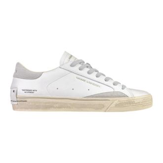 Crime London Sneakers, male, White, Size: 8 US Distressed 2.0 Sneakers