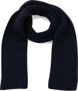 Iris Von Arnim Winter Scarves - Heren - Wintersjaals - Blauw - ONE Size - Kasjmier - Accessoires