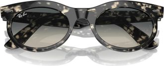 Ray-Ban Wayfarer Oval - unisex - Zonnebrillen - Zwart - 50 MM - Accessoires