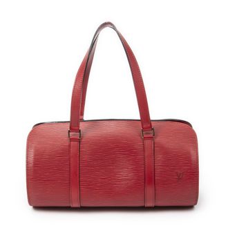 Louis Vuitton Pre-owned Womens Soufflot Handbag - Red - One Size