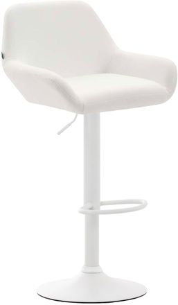 Clp Clp - Taburete De Bar Braga En Simil Cuero Blanco Blanco