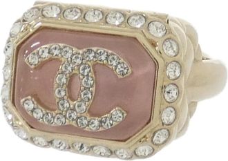 Chanel Pink Band Ring (Pre-Owned)