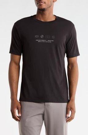 Rvca Symbol Stacks Sport T-Shirt in Black at Nordstrom Rack, Size Xx-Large