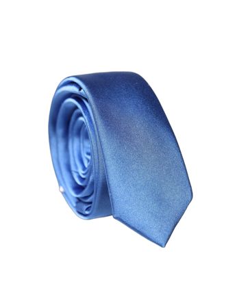 Dolce & Gabbana Silk Satin Necktie - Blue