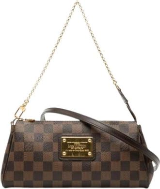 Louis Vuitton Pre-owned Shoulder Bags, female, Brown, Size: ONE SIZE Pre-owned Eva Shoulder Bag