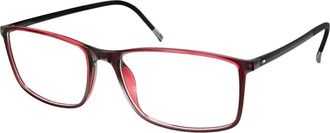 Silhouette Optical Frame - unisex - Brillen - Rood - 53 MM - Accessoires