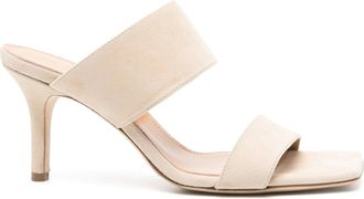 Aeyde Varvara Kid Suede Leather Latte