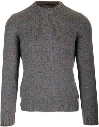 Barba Moulin Wool Crewneck Sweater