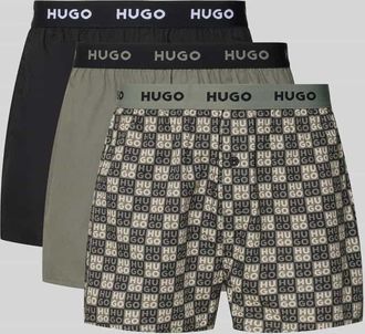 HUGO BOSS Trunks aus reiner Baumwolle im 6er-Pack in Dunkelgrau, Gr&ouml;&szlig;e XXL
