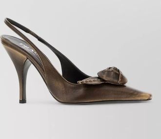 Prada leather mules