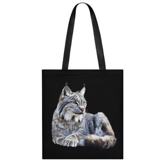 Generic Canada Wild Big Cat Womens Tote Casual Shopping Bag Lightweight Shoulder Bags Hobos Handbag for Work Travel Daily 35x40cm