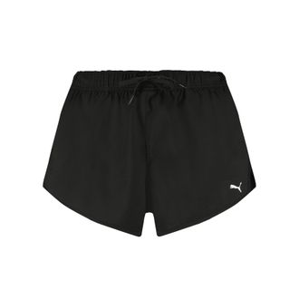 Puma Badehose PUMA PUMA SWIM WOMEN WOVEN SHORTS, Damen, Gr. XL, N-Gr, schwarz, Obermaterial: 100% Polyester, Badehosen Badehose