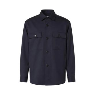 HUGO BOSS Hombre, Chaquetas, Azul, Talla: M