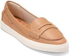 Cole Haan Nantucket Drift Penny Slip-On Loafer in Biscuit Tumbled Leather at Nordstrom Rack, Size 7.5