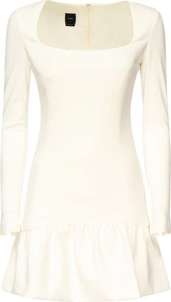 Pinko Round-Neck Mini Dress