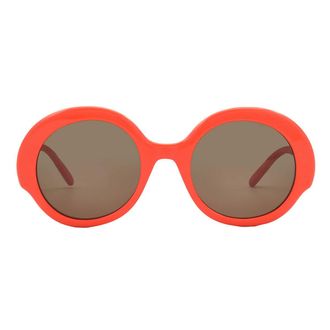 Loewe Brown Oval Ladies Sunglasses LW40135I 42E 52