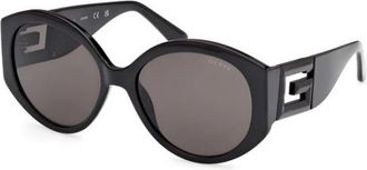 Guess Authentieke Stijlvolle Brillen met Topkwaliteit - Dames - Zonnebrillen - Zwart - 56 MM - Accessoires