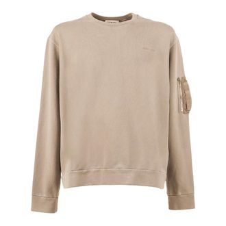 Premiata Sweatshirts, male, Beige, Size: 2XL Felpa Dunito