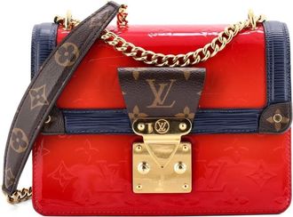 Louis Vuitton Wynwood Handbag Epi leren crossbodytas met monogram canvas - Blauw