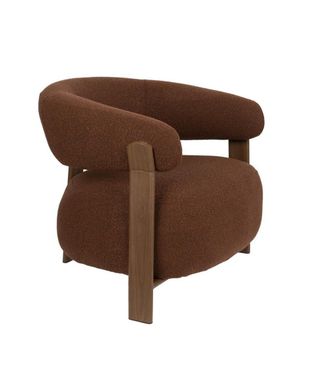 Mathi Design Sill&oacute;n de tul marr&oacute;n