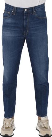 Cycle Lucky Carrot Ankle Slim-Fit Jeans - Heren - Slim Fit Jeans - Blauw - W34 - Jeans