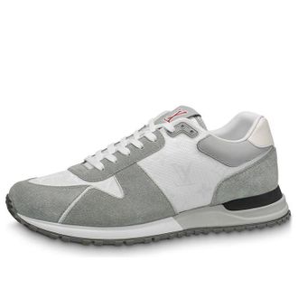 Louis Vuitton Run Away Sneakers White Grey 1ABMFN