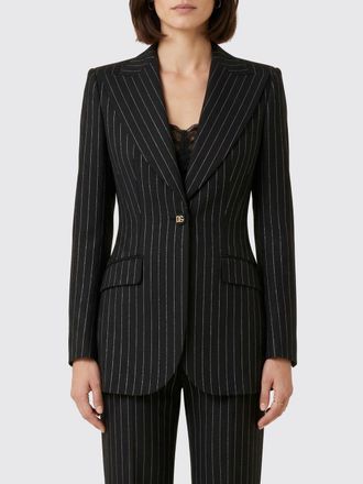 Dolce & Gabbana Blazer a monopetto gessato Dolce & Gabbana