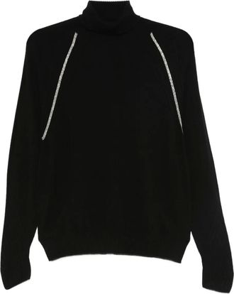 D.exterior Maglione a collo alto - Nero