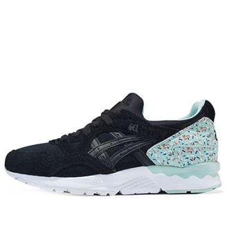 Asics (WMNS) ASICS Gel Lyte 5 Black Green Sprinkles H7Z9L-9090
