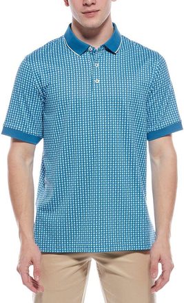 Ashworth Micro Paisley Polo Shirt