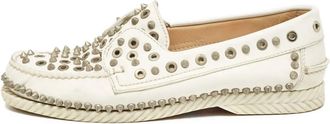 Christian Louboutin Mocassini Yacht - Bianco