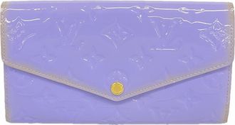 Louis Vuitton Lilac Long Wallet (Bi-Fold) (Pre-Owned)