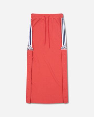 Hysteric Glamour Women s See No Evil Patch Long Skirt Red
