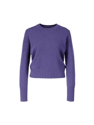 Iris Von Arnim Cashmere-Pullover Mike Violett