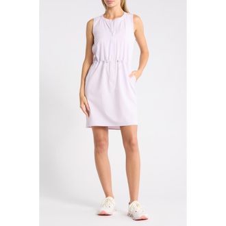 Zella Venture Sleeveless Front Zip Utility Dress in Purple Hush at Nordstrom Rack, Size X-Large