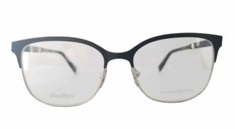 Max Mara Womens Mm1273 Glasses In Black /silver