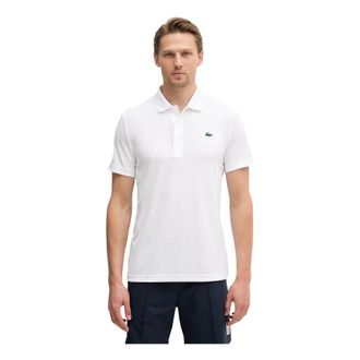 Lacoste Heren, Tops, Wit, Maat: 2XL Leer