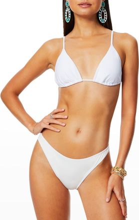 Ramy Brook Isla Low-Rise Bikini Bottoms