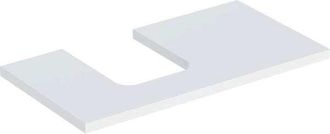 Keramag Placa De Lavabo Geberit One, Recortable A La Izquierda, Para
