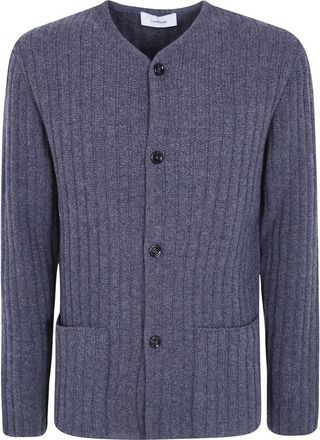 Lardini Cardigans - Heren - Vesten - Grijs - S - Truien & Vesten