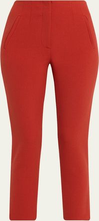 Veronica Beard Stila Slim Cropped Pants