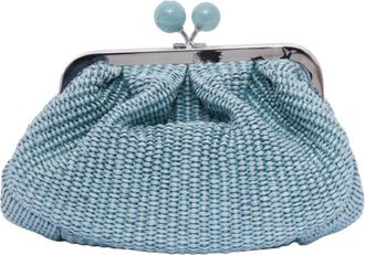 Max Mara Clutches, female, Blue, Size: ONE SIZE Small Pasticcino Bag