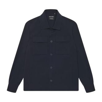 Antony Morato Stijlvolle Overshirt voor Mannen - Heren - Zomerjassen - Blauw - L - Jassen
