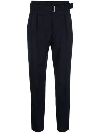 A.P.C. Anthea belted tailored trousers - Blue