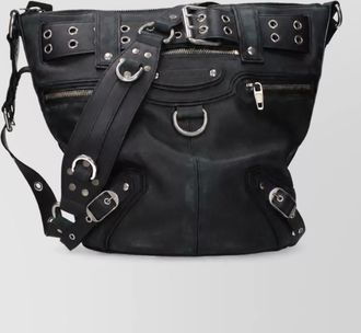 Balenciaga leather shoulder bag