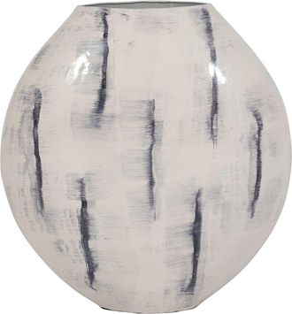 Sagebrook Home 20In Enameled Round Vase