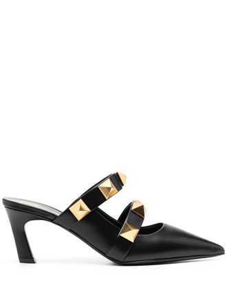 Valentino Garavani Mules Roman - Nero