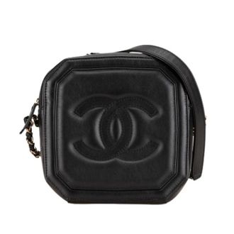 Chanel Pre-owned Vintage Crossbody Bag - Dames - Pre-owned - Zwart - Maat: ONE Size Leer